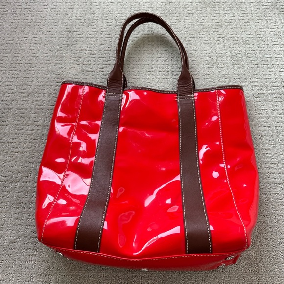 Jonathan Adler Red Tote Bag - Picture 3 of 5